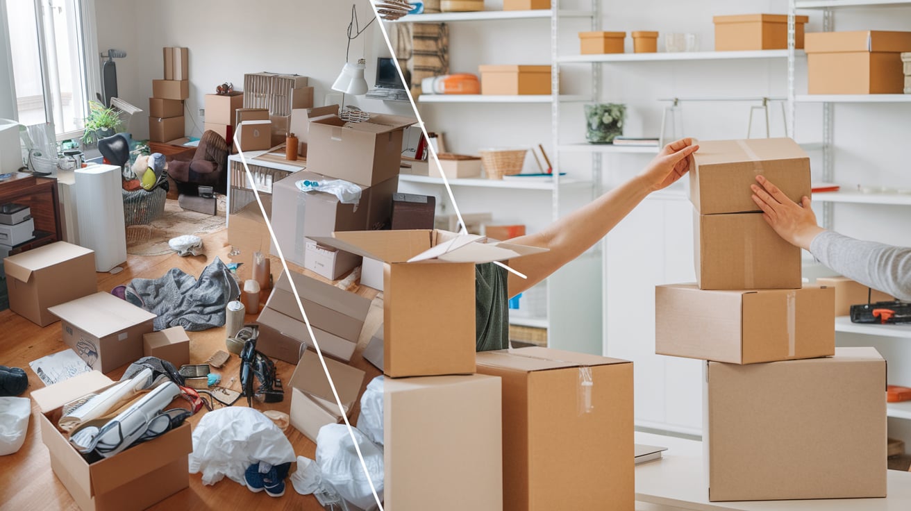 organizing after move bellevue